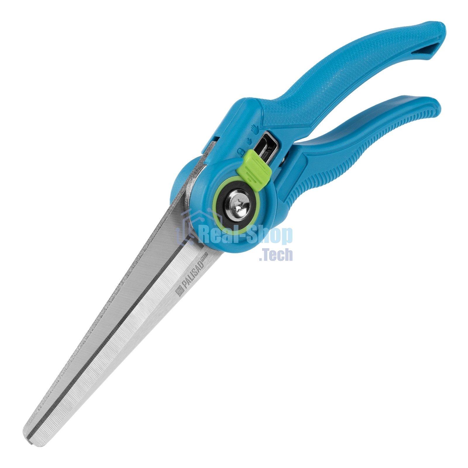 Секатор цветочный Palisad LUXE удлиненный, 275 мм, регулировка захвата, пластиковые рукоятки