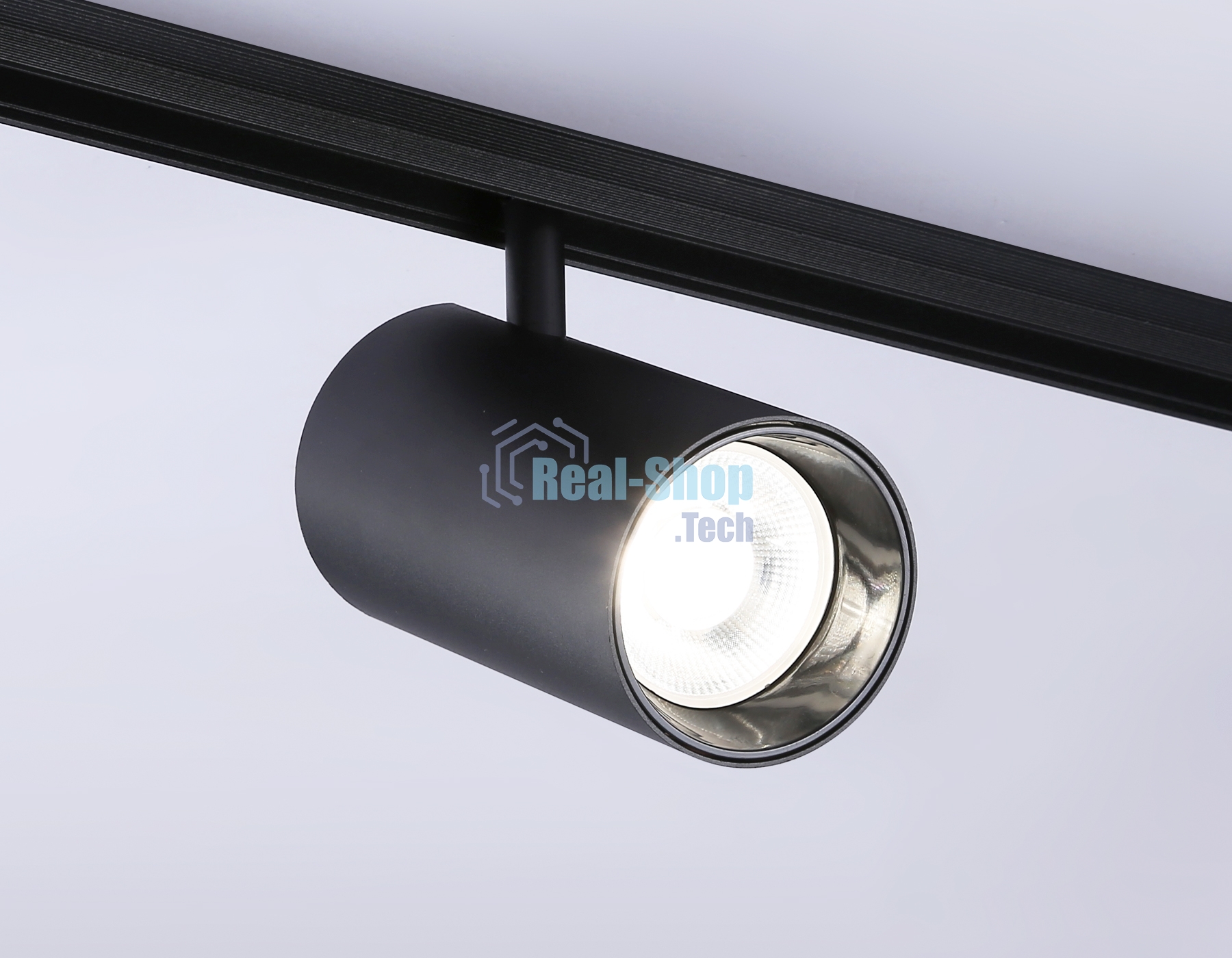 Светильник трековый светодиодный GL3846 BK черный IP20 30W 4200K 48V 24° D77*138