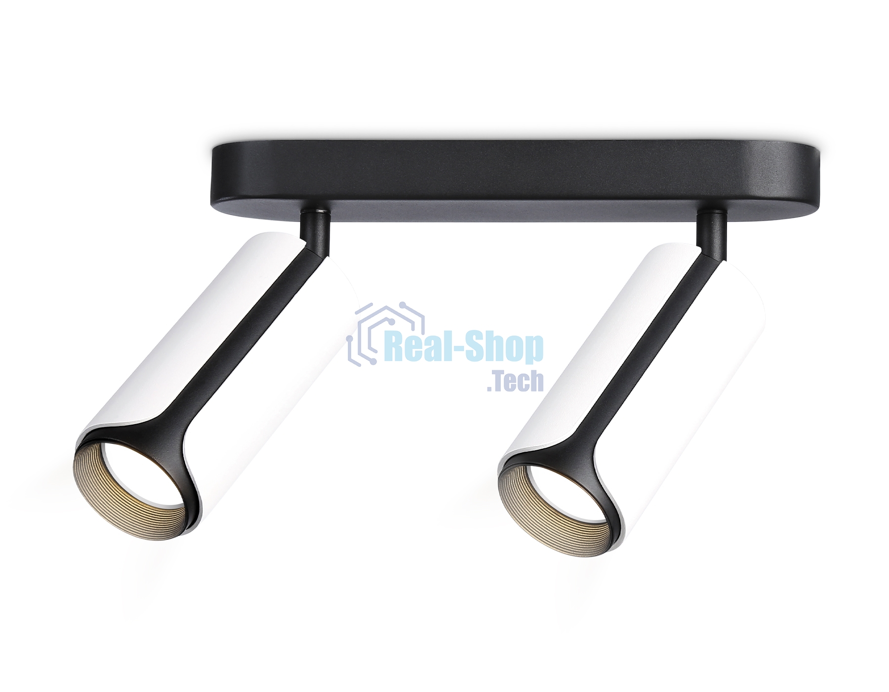 Светильник Ambrella light TN51596/2 WH/BK белый/черный GU10/2 260*60*195