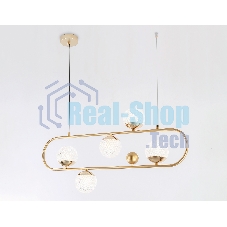 Светильник Ambrella light TR5433/5 GD золото G9/5 max 40W 780*110*1000