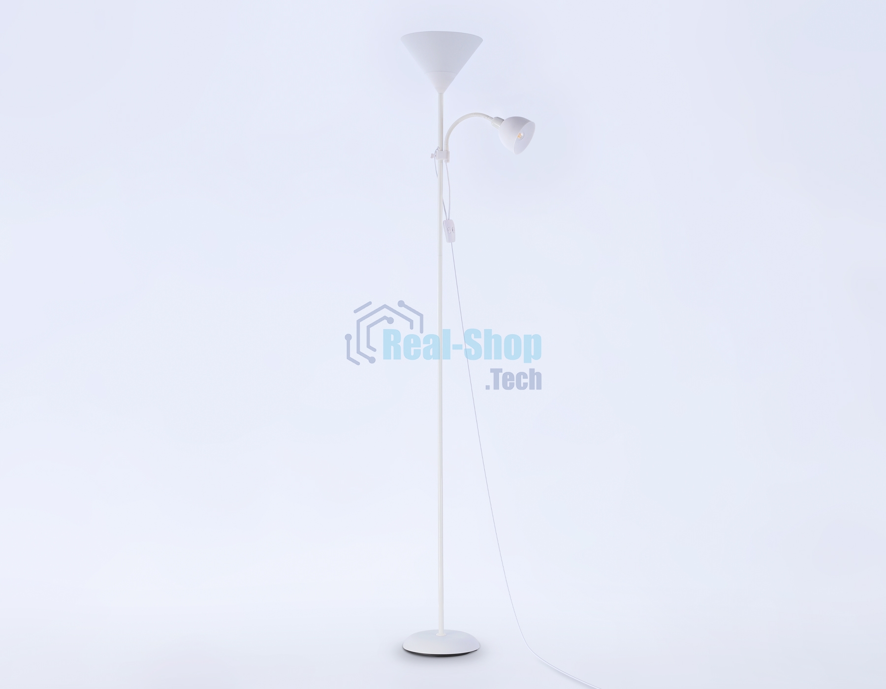 Светильник Ambrella light TR97622/2 WH белый E27+E14 max 40W D245/100*1770