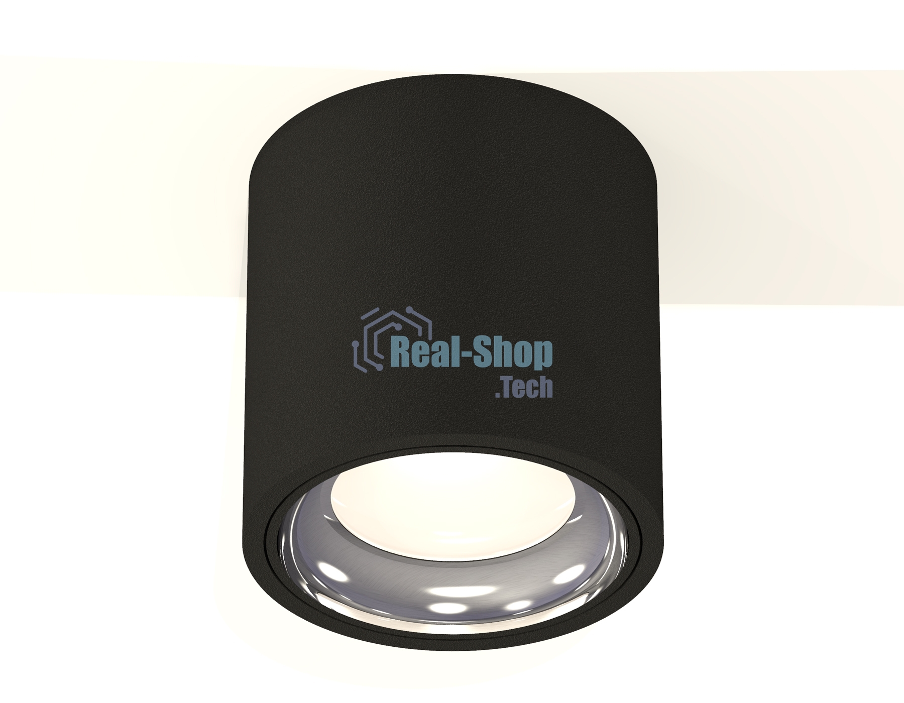 Светильник Ambrella Light XS7532011 SBK/PSL черный песок/серебро полированное MR16 GU5.3 (C7532, N7023)