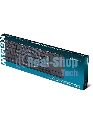 Клавиатура Oklick K614W беспроводная, радиоканал, чёрный