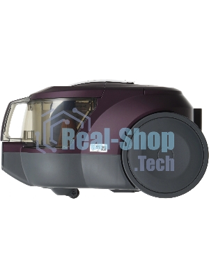 Пылесос LG VC5420NHTCW фиолетовый/черный, 380/2000 Вт, уборка сухая, пылесборник контейнер 1.3 л