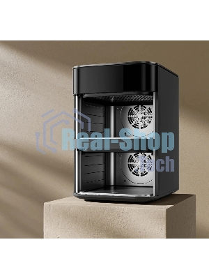 Аэрогриль Xiaomi Dual Zone Air Fryer 12L черный, 2800 Вт, 12 л, сенсор, 14 программ