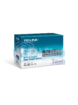 Коммутатор TP-Link SMB TL-SG108E 8-port Desktop Gigabit Switch, 8 10/100/1000M RJ45 ports
