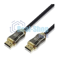 Кабель HDMI 19M/M,ver. 2.1, 8K@60 Hz 1.5m метал разъемы, нейлоновая оплетка Telecom TCG300-1.5M Кабель HDMI 19M/M,ver. 2.1, 8K@60 Hz 1.5m метал разъемы, нейлоновая оплетка Telecom