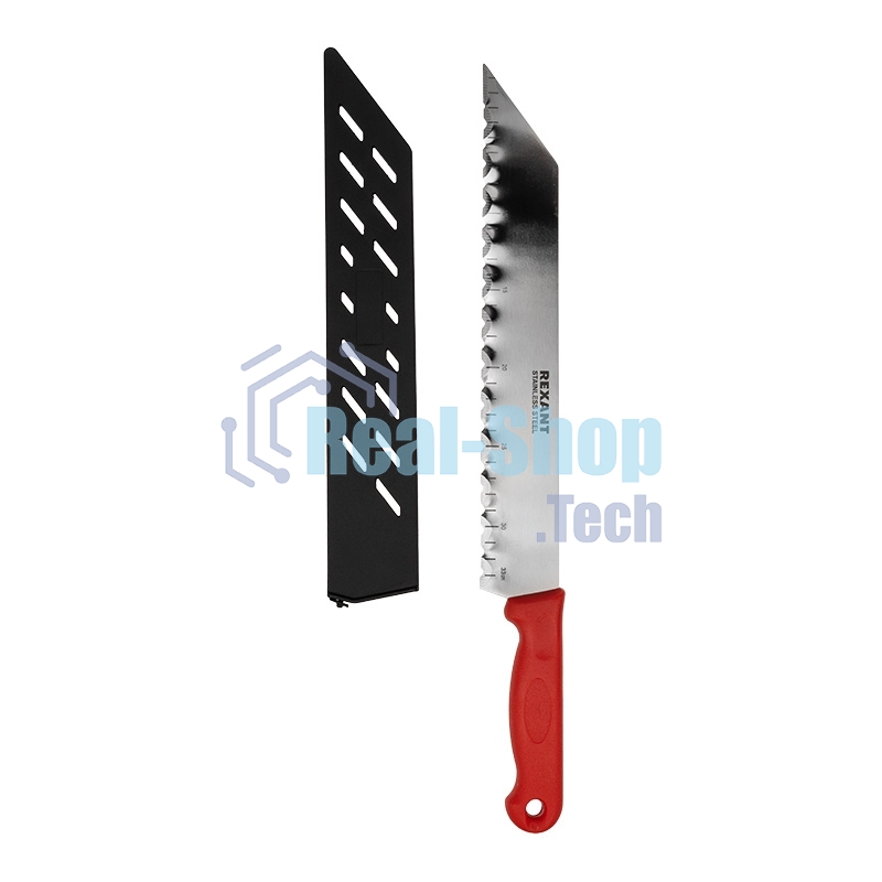 Нож для резки теплоизоляционных панелей Rexant лезвие 340 мм