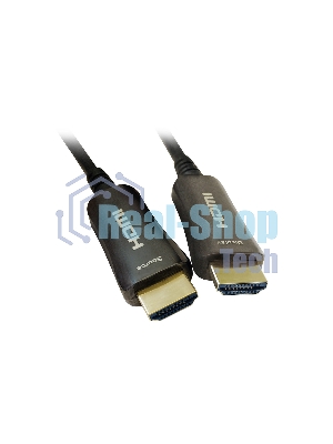 Кабель аудио-видео Digma HDMI 2.0 AOC HDMI (m)/HDMI (m) 50м. позолоченные контакты черный