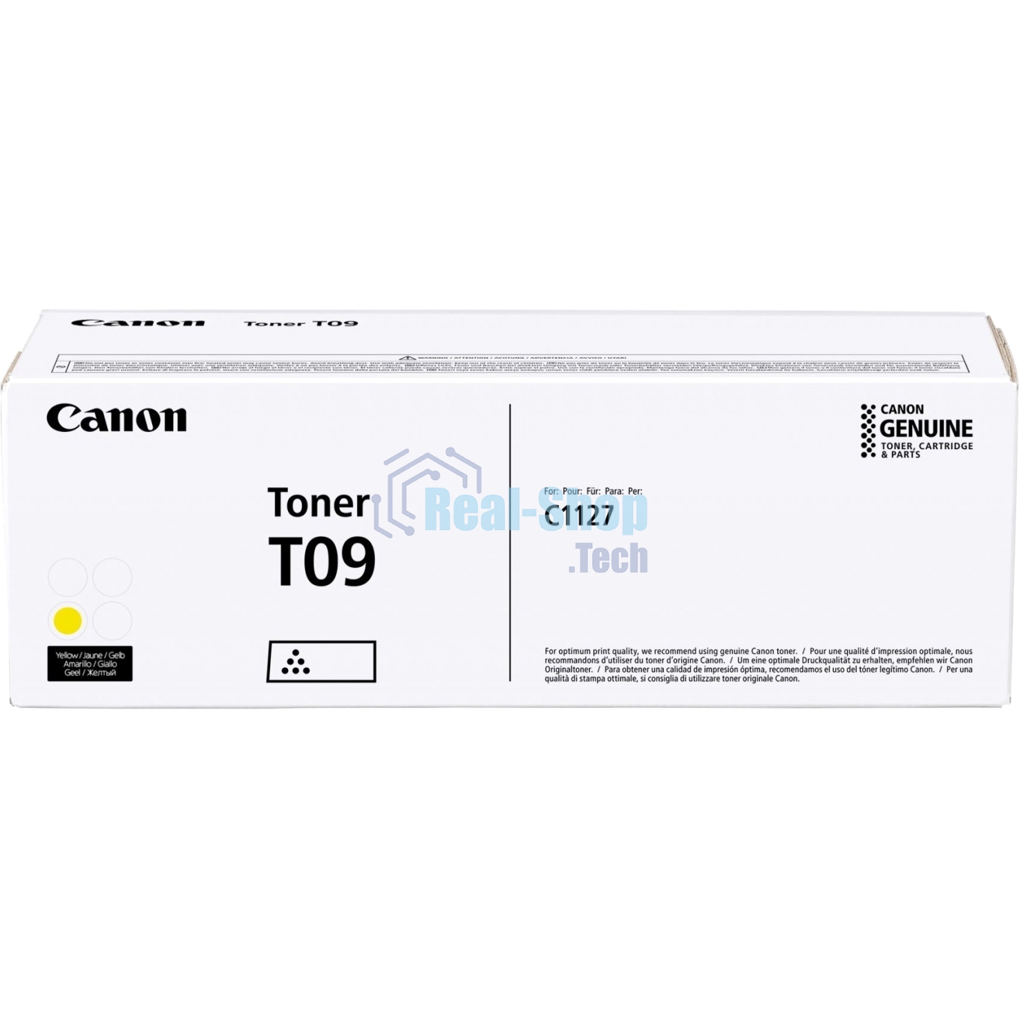 Тонер Canon T09 YL 3017C006 желтый туба для копира i-SENSYS X C1127iF, C1127i, C1127P