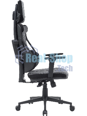 Кресло Cactus CS-CHR-DUO-GYBK серый, экокожа