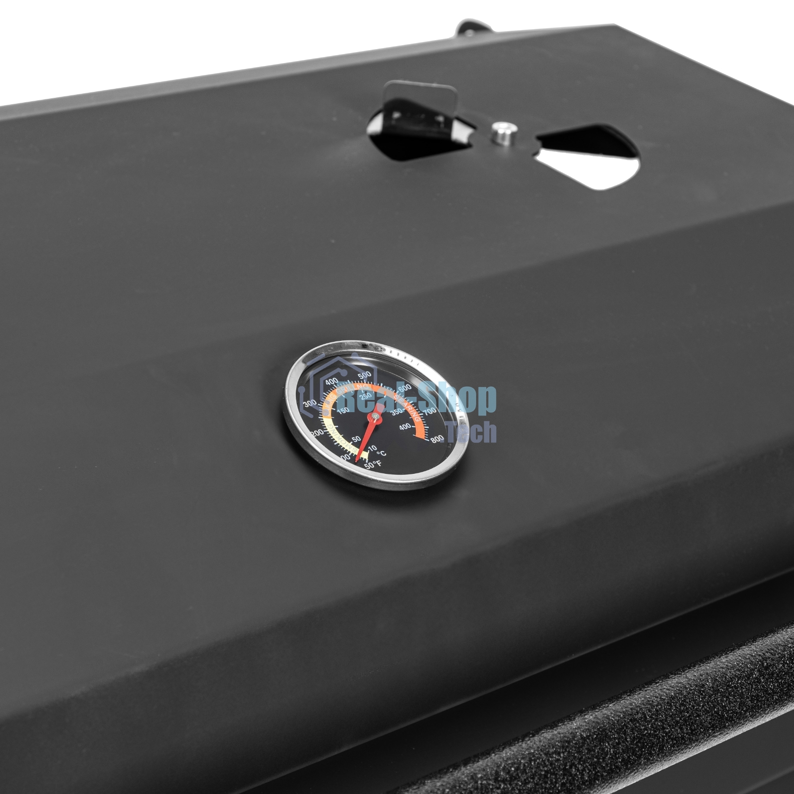 Мангал на колесах с крышкой-барбекю, 662х390х920, сталь 2 мм, термометр, кочерга, Camping Palisad