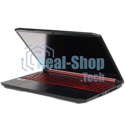 Клавиатура для ноутбука Acer Nitro 5 AN515-54 черная с красной подсветкой (красная подложка)