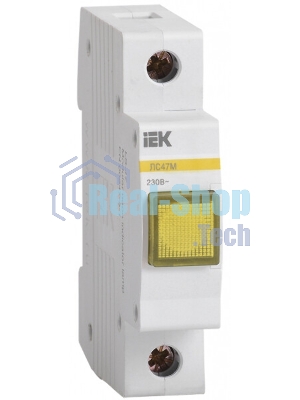 Лампа сигнальная ЛС-47М жел. IEK MLS20-230-K05