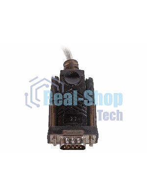 Кабель-адаптер USB AM <-> COM DB9M(RS232) Orient USS-101N18, chipset Prolific PL2303TA, поддержка Win 8/8.1, 1.8м, крепление винты