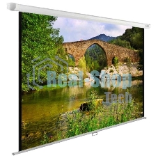 Экран Cactus 220x165 см WallExpert CS-PSWE-220x165-WT 1:1 настенно-потолочный рулонный белый