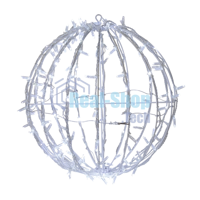 Шар светодиодный Neon-night 230V, диаметр 30 см, 120 светодиодов, эффект мерцания, цвет белый