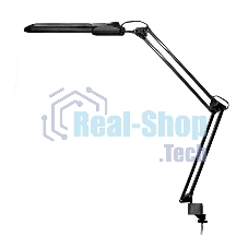 Светильник Дельта настол. на струбцине с ЭПРА 11Вт с лампой КЛЛ 2G7 черный Трансвит 135