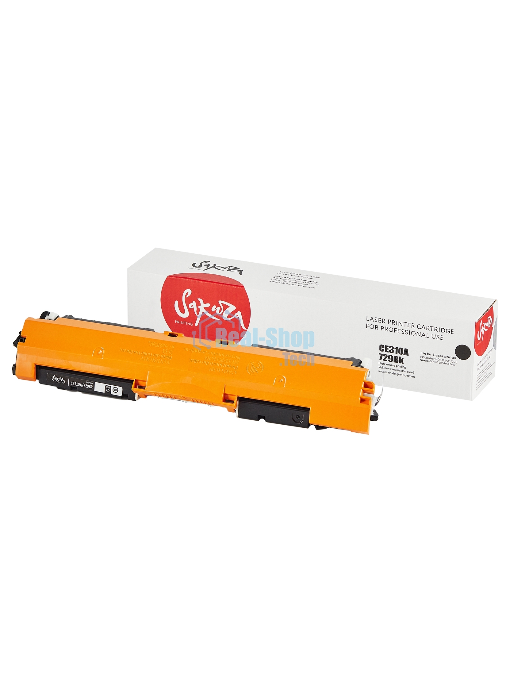 Картридж лазерный Sakura CE310A для HP LaserJet Pro CP1025/CP1025N, Canon i-SENSYS LBP-7010 Color черный, 1200 к.