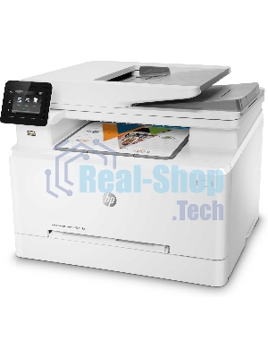 МФУ лазерное HP Color LaserJet Pro M283fdw (7KW75A), A4, цветной, печ. до 21 стр/мин., скан. до 26 стр/мин. (ч/б) 22 стр/мин. (цвет), 600 x 600 dpi (печать) 300x300dpi (скан), USB, RJ-45, Wi-Fi, Air Print, Mopria