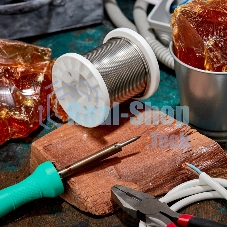 Припой Rexant ПОСу 95-5, 500г, Ø2мм, (олово 95%, сурьма 5%), бессвинцовый, ГОСТ 21931-76, катушка