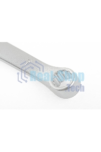 Ключ комбинированный, 7 мм, CrV, матовый хром Stels