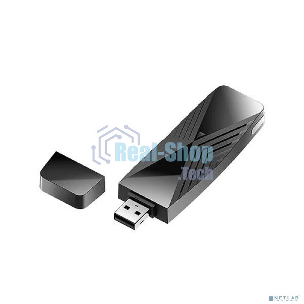 Сетевой адаптер Wi-Fi D-Link DWA-X1850 DWA-X1850/A1A AX1800 USB 3.0 (ант.внутр.)