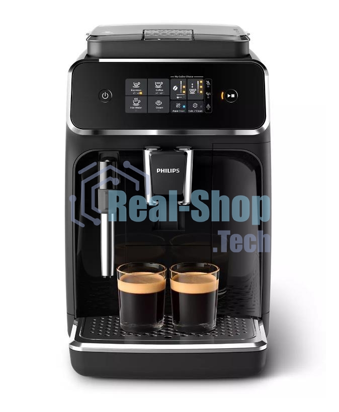 Кофемашина автоматическая Philips EP2224/10 черный, исп. кофе - молотый/зерновой, 1.8 л, 1500 Вт, 15 Бар.