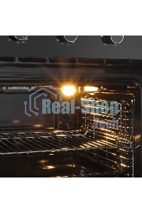 Шкаф духовой газовый с электрическим грилем Maunfeld MOGS703B2, встраиваемый