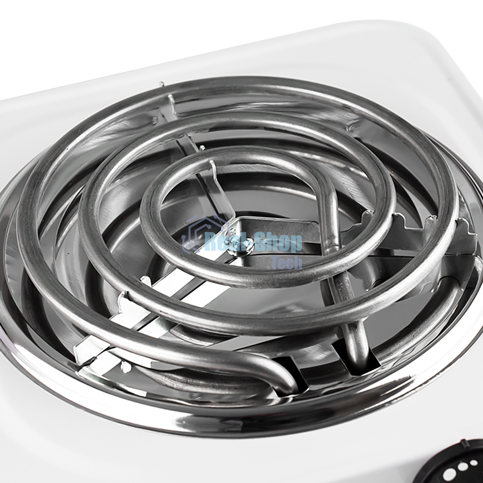 Плита настольная электрическая Galaxy Line GL 3003, белый, электрическая, 1000 Вт