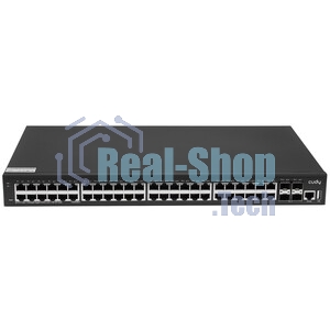 Коммутатор Cudy GS5048S4, 48×1 Гбит/с + 4×10 Гбит/с SFP+