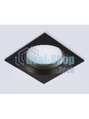 Светильник Ambrella light TN6657 BK черный IP44 GX53 110*110*48