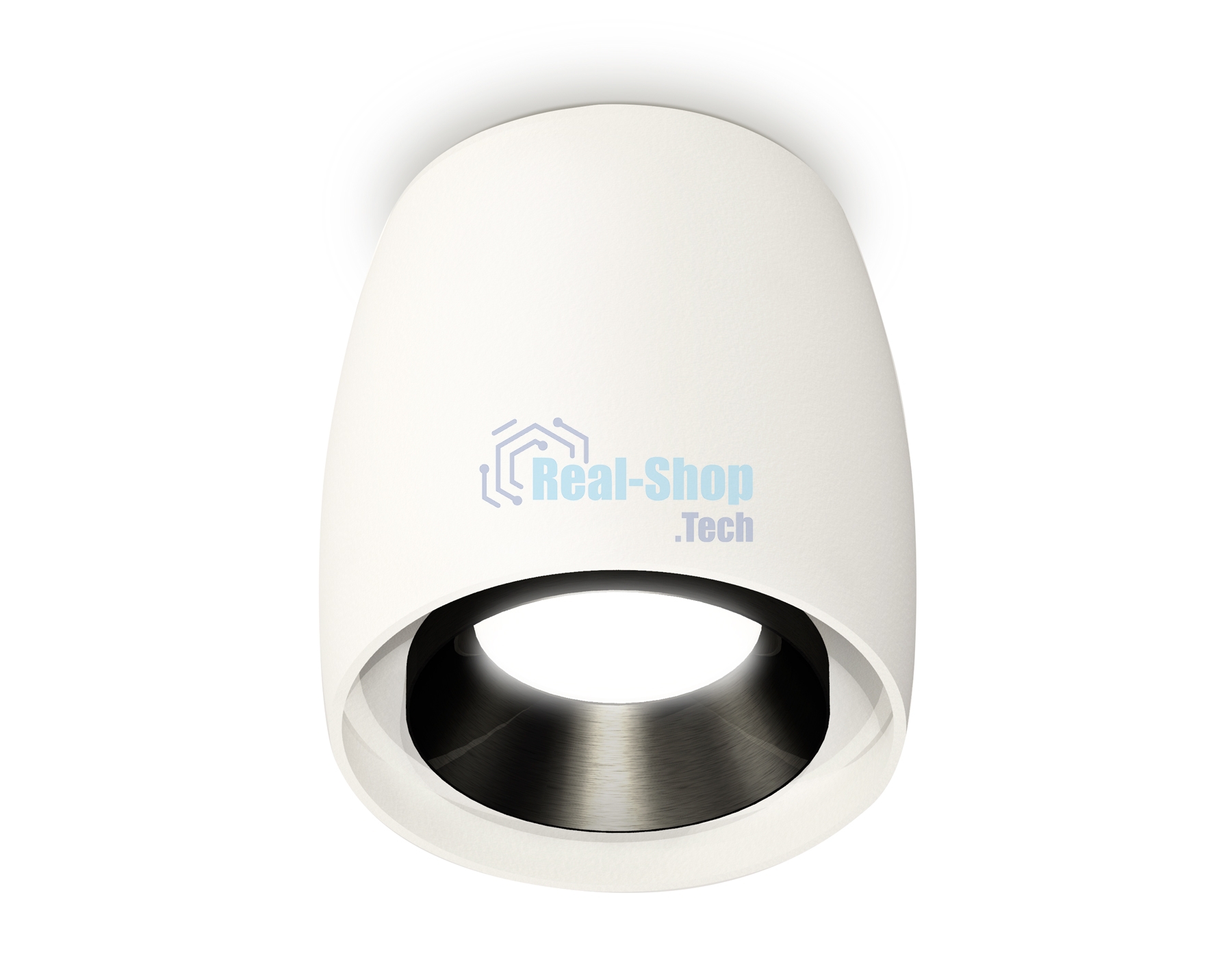 Светильник Ambrella Light XS1141002 SWH/PBK белый песок/черный полированный MR16 GU5.3 (C1141, N7031)