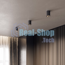 25111/LED 7W 3000K / Светильник потолочный светодиодный / черный