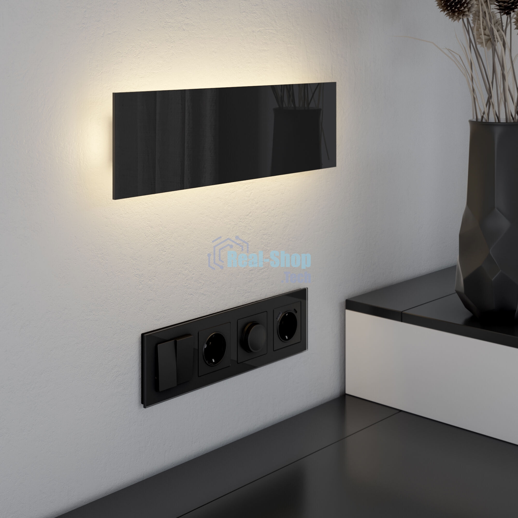 Светильник настенный светодиодный MRL LED 1125/ Favorit Light черный