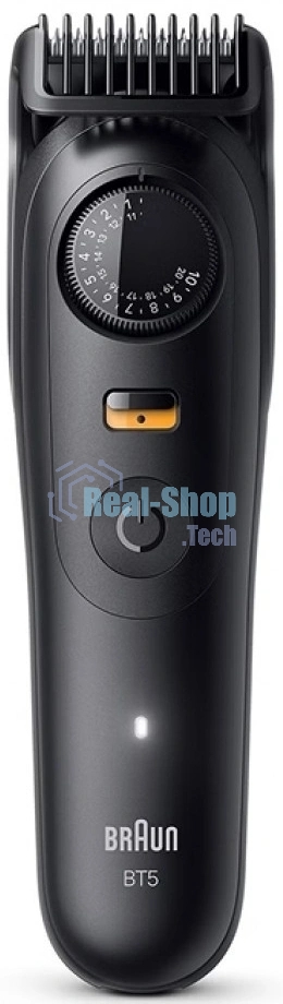 Триммер Braun BT5520 черный (насадок в компл:3шт)