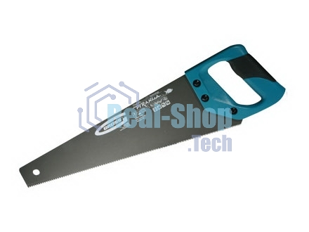 Ножовка Gross 24106 PIRANHA 450мм 11-12 зубьев на дюйм, по дереву, трехгранная заточка зубьев