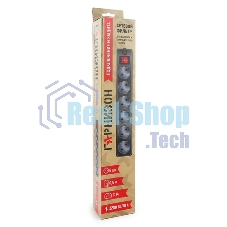 Сетевой фильтр Гарнизон EHB-0 0,5 м 6 розеток черный для UPS