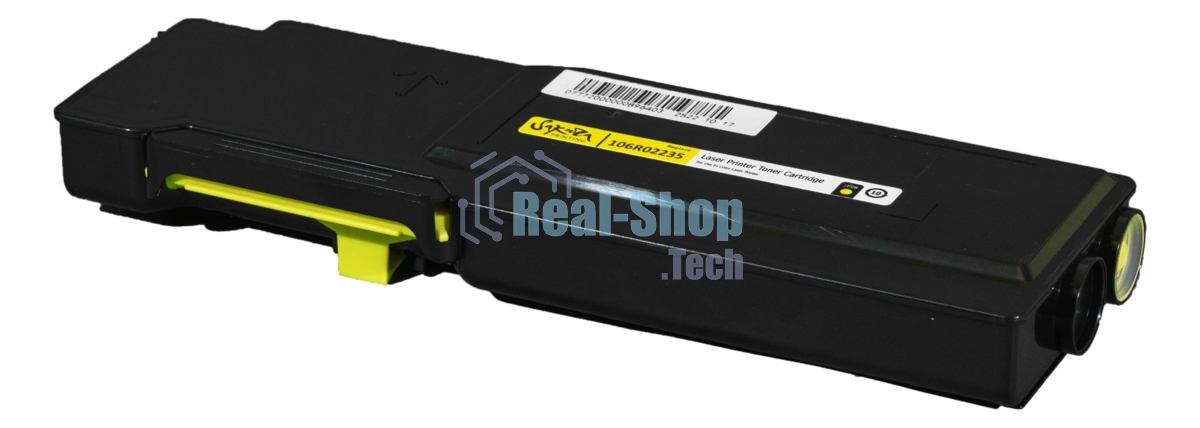 Картридж лазерный Sakura 106R02235 для Xerox Phaser 6600/WC 6605, желтый, 6000 к.