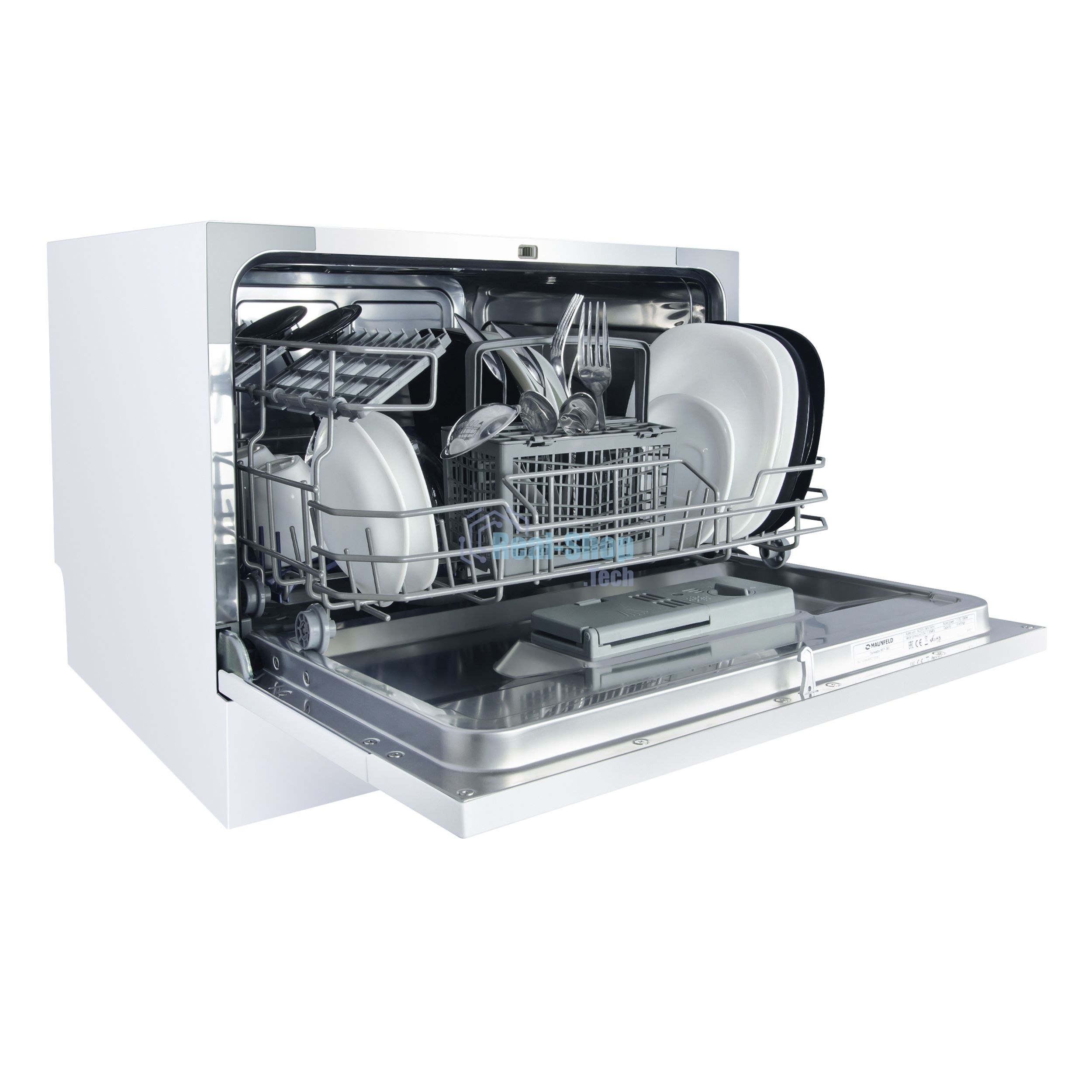 Посудомоечная машина Maunfeld MLP 06S, белый, 55 см, 6 компл., 49 дБ, класс A+