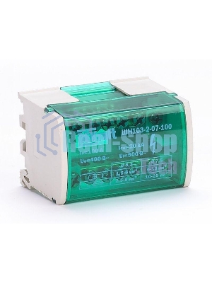 Кросс-модуль на DIN-рейку 2х7 групп 100А ШН-103 DEKraft 32015DEK