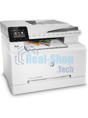 МФУ лазерное HP Color LaserJet Pro M283fdw (7KW75A), A4, цветной, печ. до 21 стр/мин., скан. до 26 стр/мин. (ч/б) 22 стр/мин. (цвет), 600 x 600 dpi (печать) 300x300dpi (скан), USB, RJ-45, Wi-Fi, Air Print, Mopria
