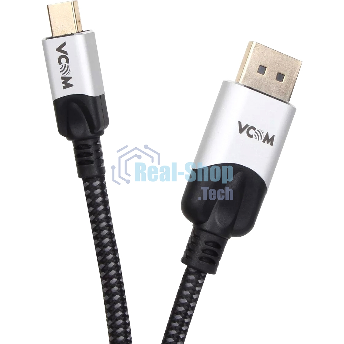 Кабель-переходник Mini DisplayPort M -> DisplayPort M 1.4V 1,5 м VCOM