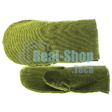 Рукавицы специальные двунитка Сибртех, водоотталкивающие, 1 размер