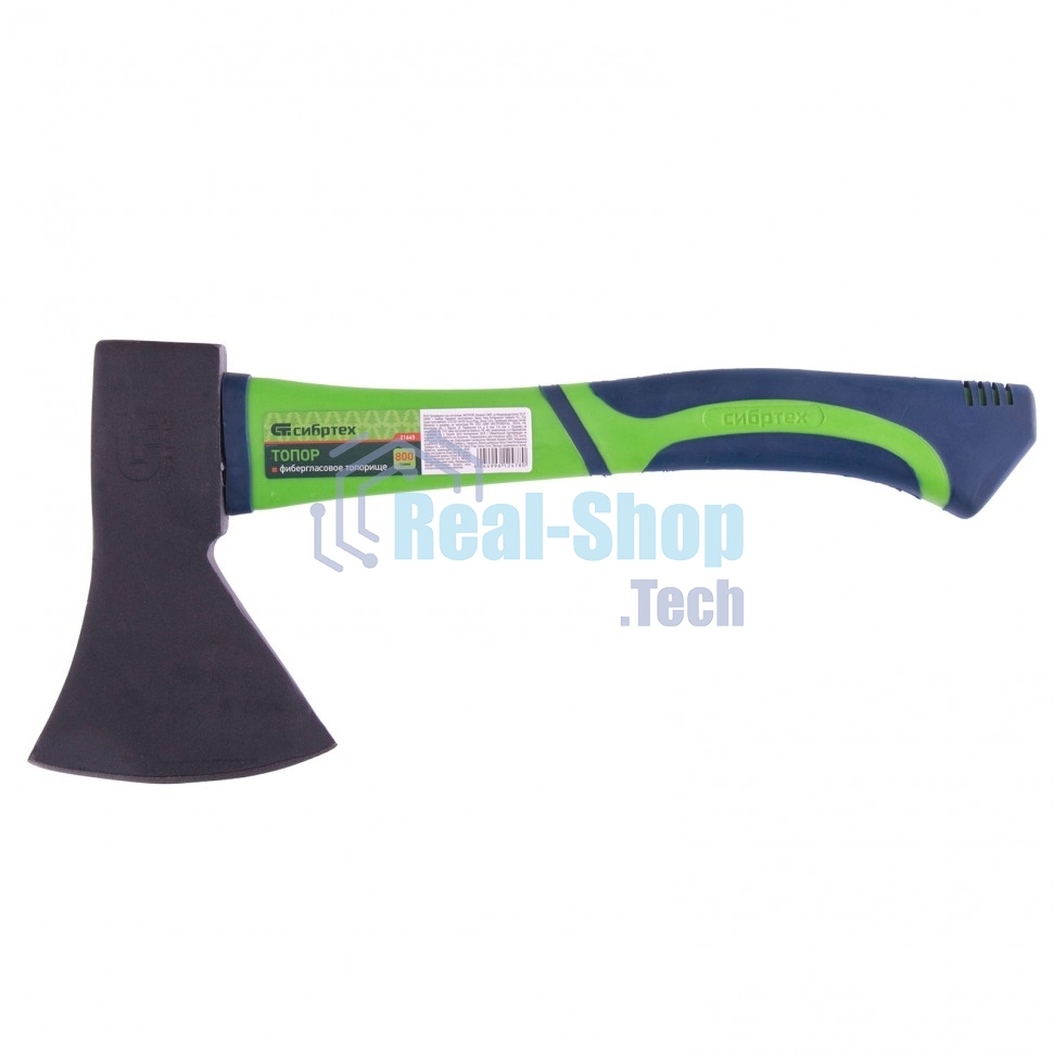 Топор Сибртех, 800 г, фибергласовое топорище