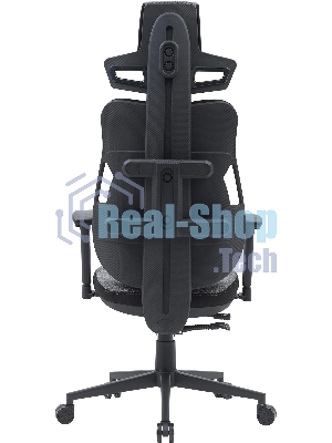 Кресло Cactus CS-CHR-DUO-GYBK серый, экокожа