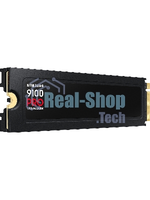 Накопитель SSD 2Tb Samsung 9100 PRO, M.2, PCI-E 5.0 x4, TLC 3D NAND R/W - 14700 (14800)/13400 (13300) Mb/s с радиатором