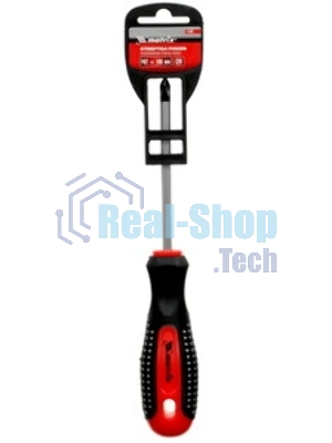 Отвертка Matrix Fusion 11441 PH2 х 100 мм, CrV, 3-х компонентная рукоятка 