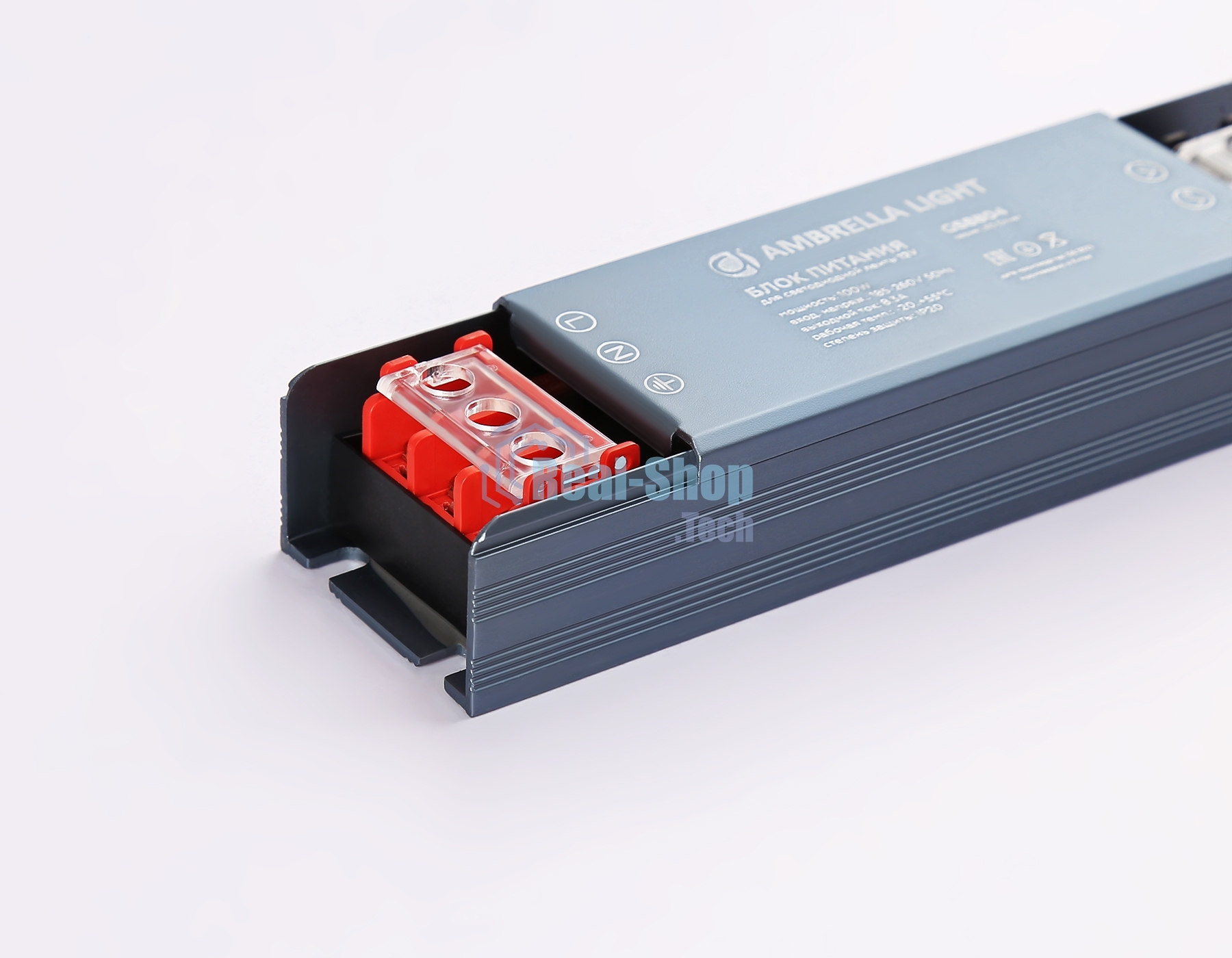 Блок питания 12V 100W 8.3A IP20 185-260V 130*35*22