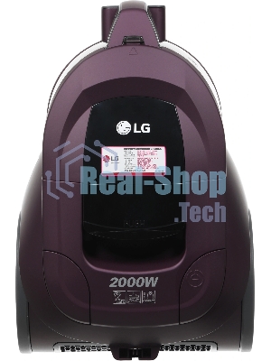 Пылесос LG VC5420NHTCW фиолетовый/черный, 380/2000 Вт, уборка сухая, пылесборник контейнер 1.3 л